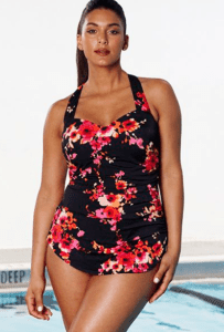 Poppies swimsuit from Swimsuits for All