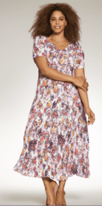 Woman Within crinkle dress