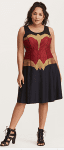 Torrid's Wonder Woman Reversible Dress